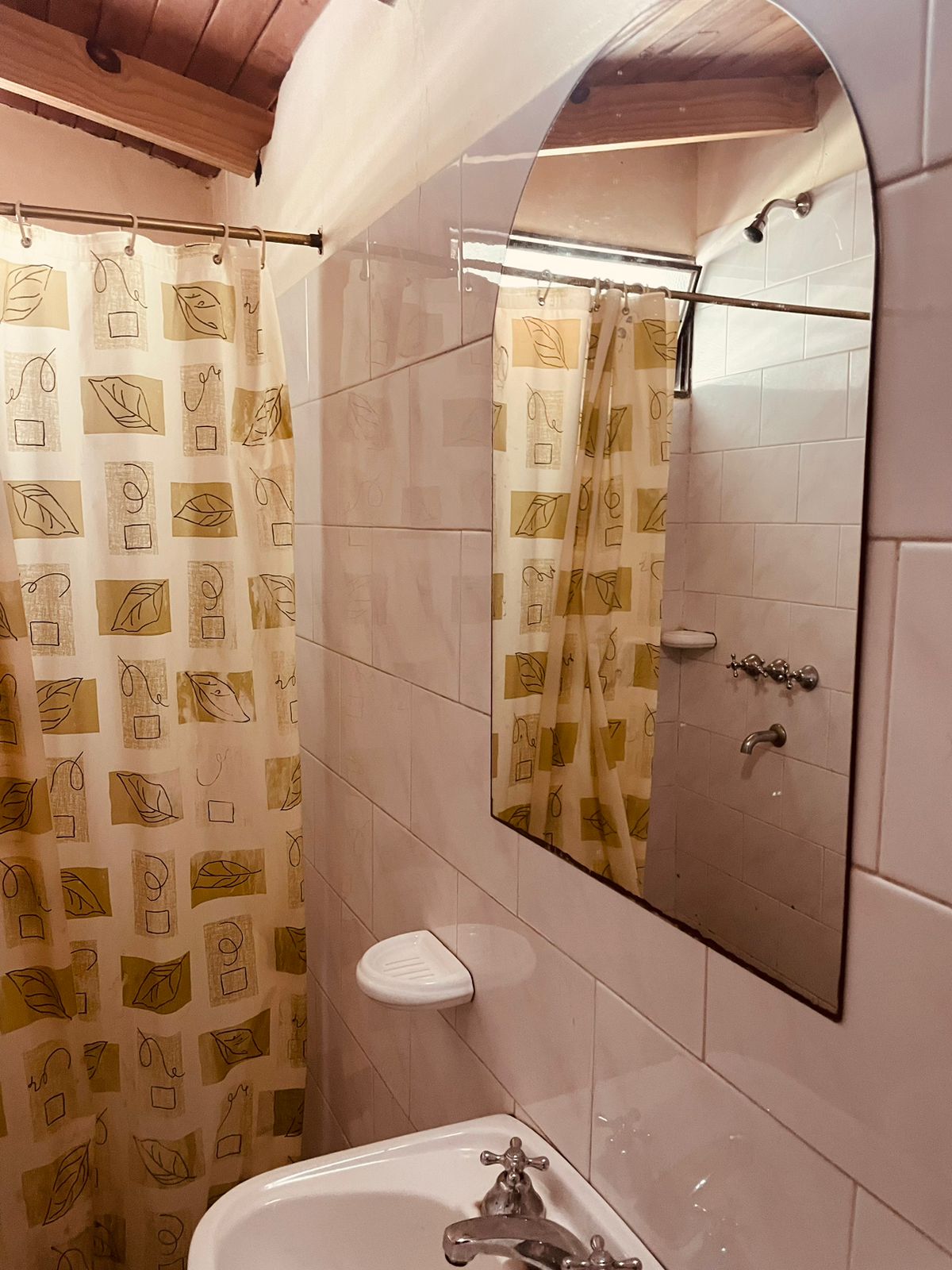 Baño exterior privado